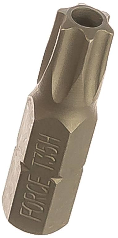 Бита Torx 1/4 с отверстием Force 1272535 (T35H, L=25 мм)