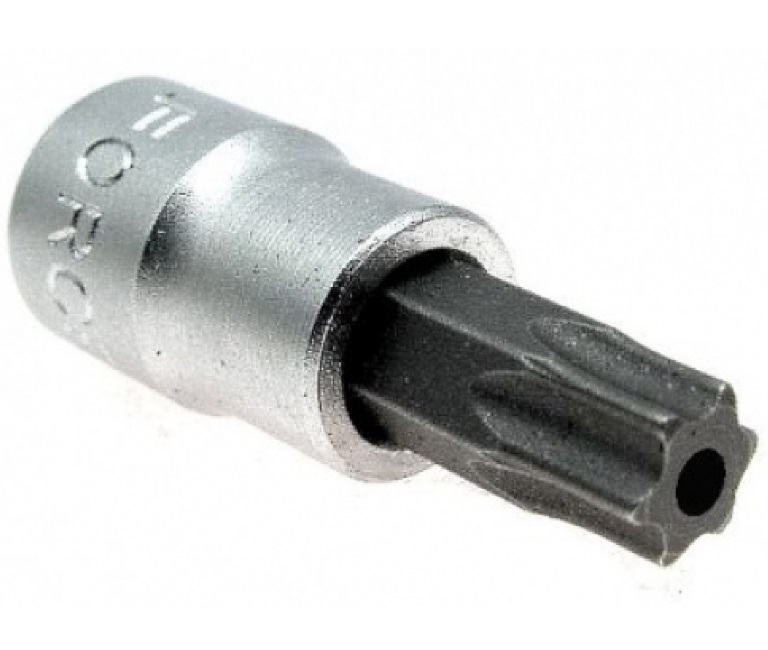 Головка-бита Torx 1/4 с отверстием Force 3273235 (T35H, L=32 мм)