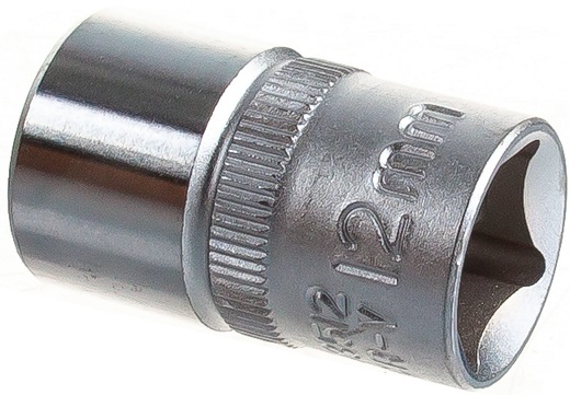 Короткая 6-гранная головка 3/8 Force 53512, 12 мм