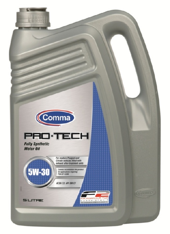 Моторное масло Comma PTC5L PRO-TECH 5W-30 5 л