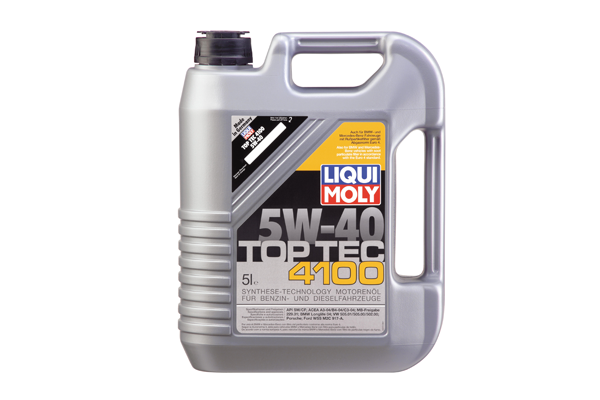 Моторное масло Liqui Moly 3701 Top Tec 4100 5W-40 5 л