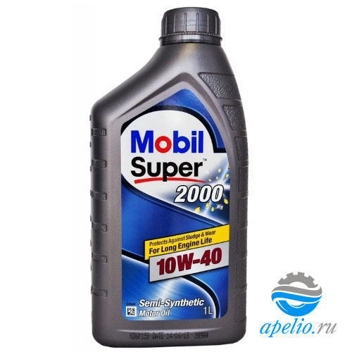 Моторное масло Mobil 152049 Super 2000 X1 10W-40 1 л