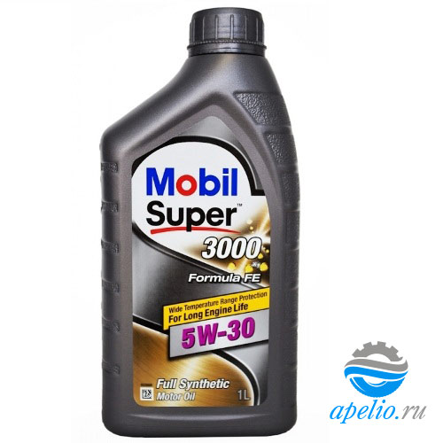 Моторное масло Mobil 152055 Super 3000 X1 Formula FE 5W-30 1 л