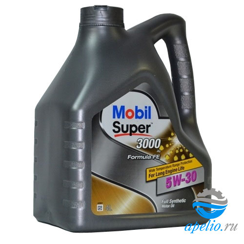 Моторное масло Mobil 152056 Super 3000 X1 Formula FE 5W-30 4 л