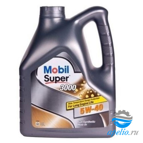 Моторное масло Mobil 152061 Super 3000 X1 5W-40 4 л