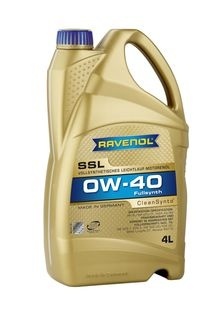 Моторное масло Ravenol 4014835718791 Super Synthetik Oel SSL 0W-40 4 л