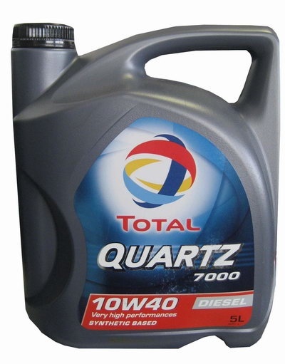 Моторное масло Total 148646 QUARTZ 7000 Diesel 10W-40 5 л