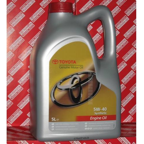 Моторное масло Toyota 08880-80375 ENGINE OIL 5W-40 5 л