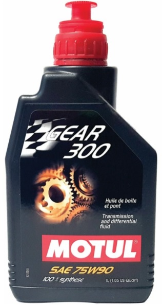 Трансмиссионное масло Motul 105777 GEAR 300 75W-90 1 л