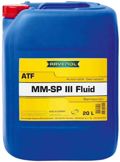 Трансмиссионное масло Ravenol 4014835733121 Automatik-Getriebe-Oel MM SP-III Fluid  20 л