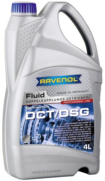 Трансмиссионное масло Ravenol 1212106-004-01-999 DCT/DSG Getriebe Fluid  4 л