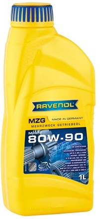 Трансмиссионное масло Ravenol 4014835734616 Mehrzweck-Getriebeol MZG 80W-90 1 л