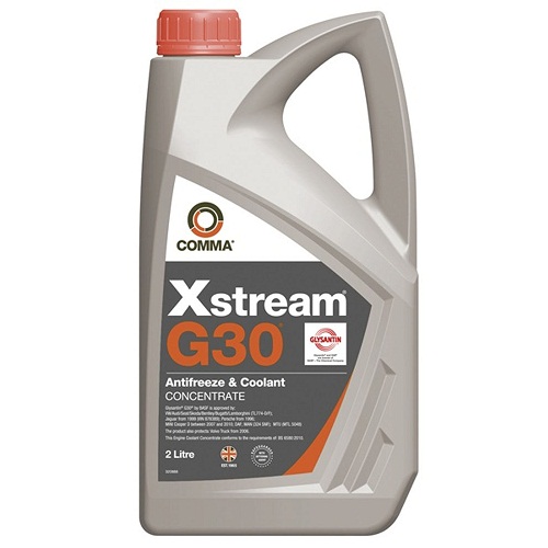 Жидкость охлаждающая Comma XSR2L XSTREAM G30 VW G12+  2 л