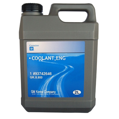 Жидкость охлаждающая General Motors 93742646 GM COOLANT, ENG  2 л