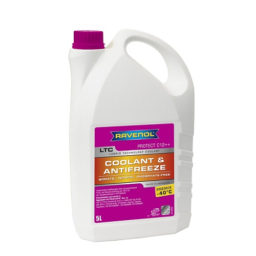 Жидкость охлаждающая Ravenol 4014835756151 LTC Lobrid Technology Coolant Premix  5 л