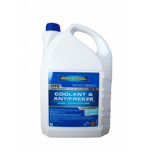 Жидкость охлаждающая Ravenol 4014835841178 HTC COLD CLIMATE  5 л