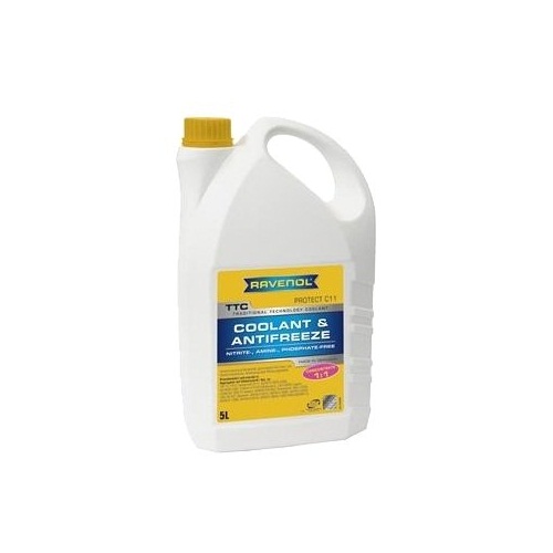 Жидкость охлаждающая Ravenol 1410100-005-01-999 TTC Traditional Technology Coolant Concentrate  5 л