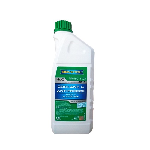 Жидкость охлаждающая Ravenol 4014835755918 HJC Hybrid Japanese Coolant Premix  1.5 л