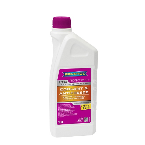 Жидкость охлаждающая Ravenol 4014835756113 LTC Lobrid Technology Coolant Premix  1.5 л