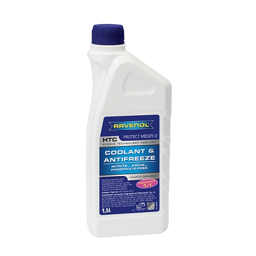 Жидкость охлаждающая Ravenol 4014835755611 HTC Hybrid Technology Coolant Concentrate exclusiv  1.5 л