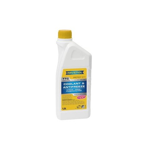 Жидкость охлаждающая Ravenol 1410100-150-01-999 TTC Traditional Technology Coolant Concent  1.5 л