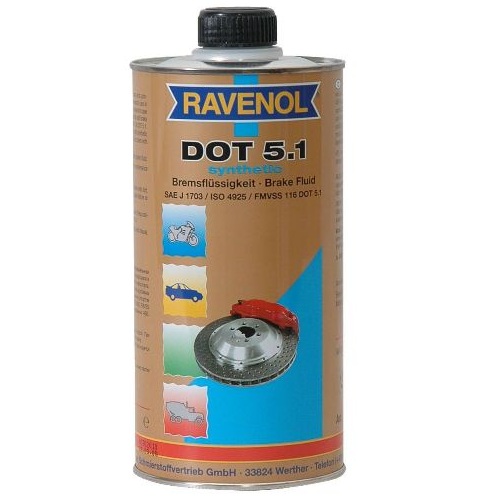 Жидкость тормозная Ravenol 4014835692213 BRAKE FLUID  1 л