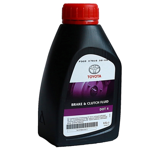 Жидкость тормозная Toyota 08823-80111 Brake & Clutch Fluid  0.5 л