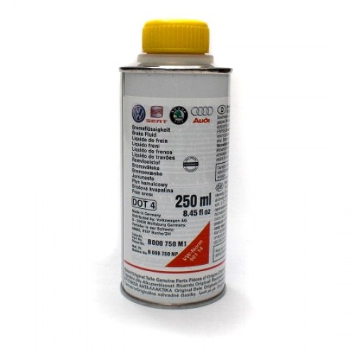 Жидкость тормозная VAG B 000750M1 BRAKE FLUID  0.25 л