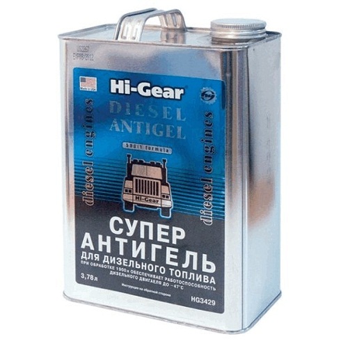 Hi-Gear HG3429 Суперантигель для дизтоплива 3.78 л