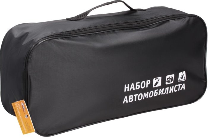 Сумка для набора автомобилиста с шелкографией AIRLINE ANA-BAG-01 (45х15х15 см, черная)