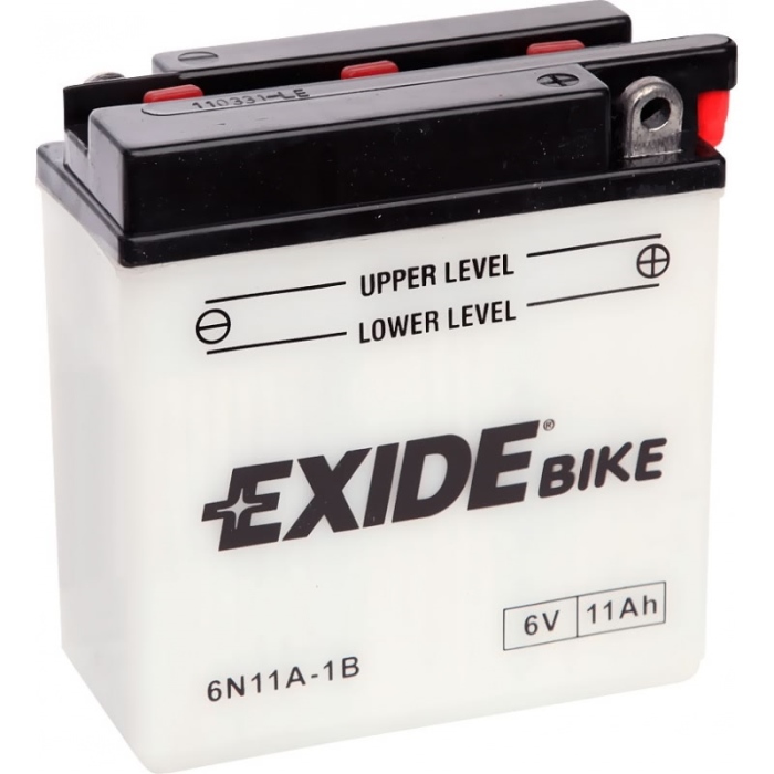 Аккумуляторная батарея Exide 6N11A-1B (6В, 11А/ч)