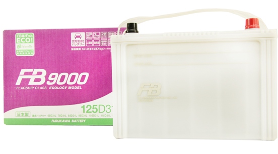 Аккумулятор FURUKAWA BATTERY 125D31L FB9000 (12В, 92А/ч)