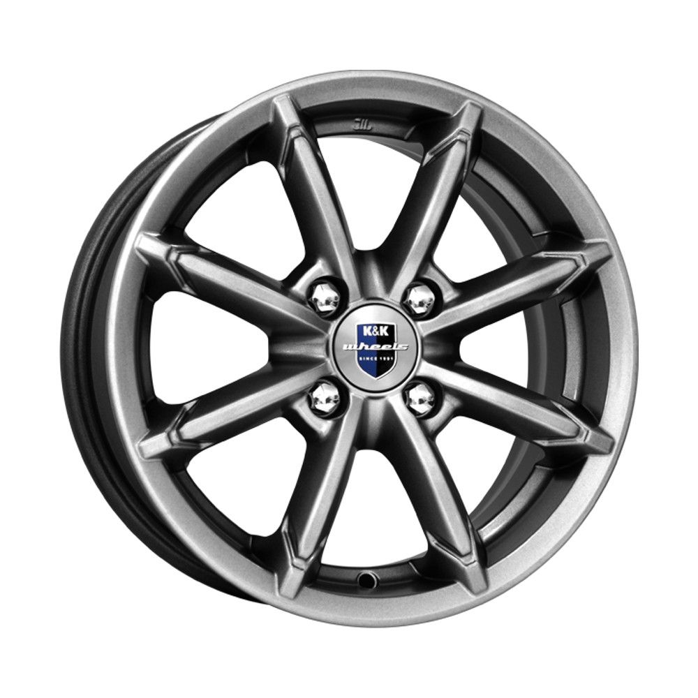 Диск колесный литой КиК Sportline (КС603) 6,0/R14 4x100 ET30 D67,1 Дарк платинум