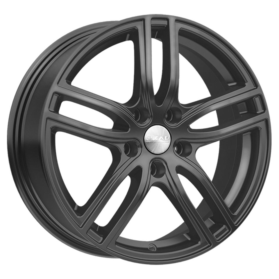 Диск колесный литой SKAD Брайтон 7,0/R17 5x114,3 ET48,5 D67,1 Черный бархат