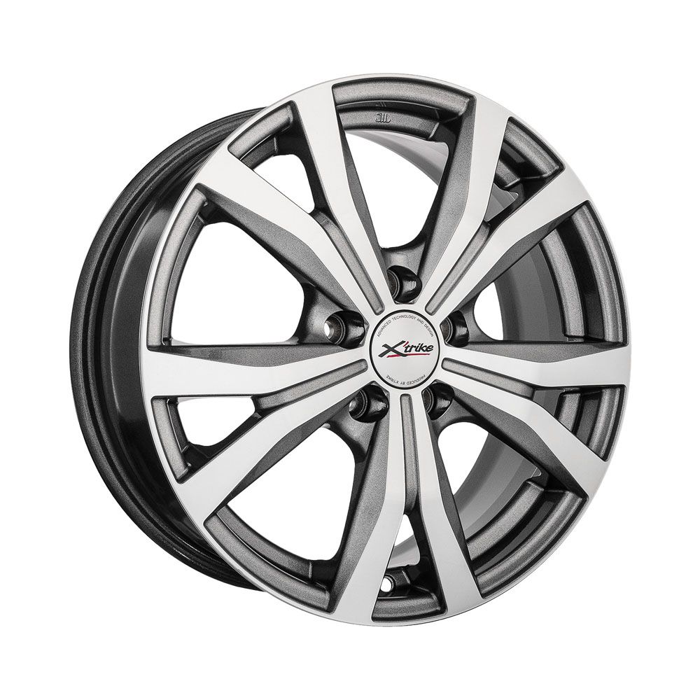 Диск колесный литой X'trike X-119 6,5/R16 5x100 ET38 D67,1 HSB/FP