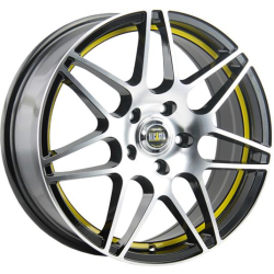 Диск колесный Alcasta M28 7.0/R17 5x114,3 ET45 D60.1 BKFYSI