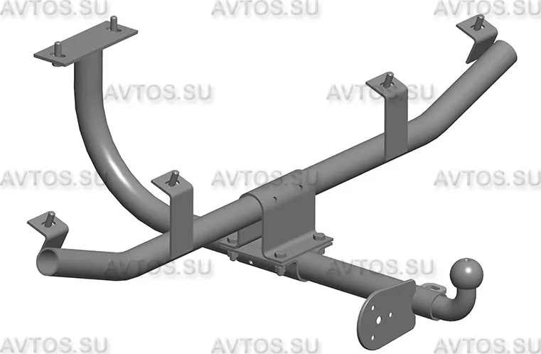 Фаркоп AvtoS (разборный) для ВАЗ 2123 Нива 2002-2020