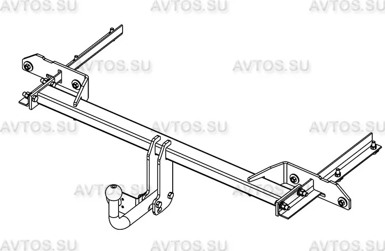 Фаркоп AvtoS для Opel Zafira C 2011-2020