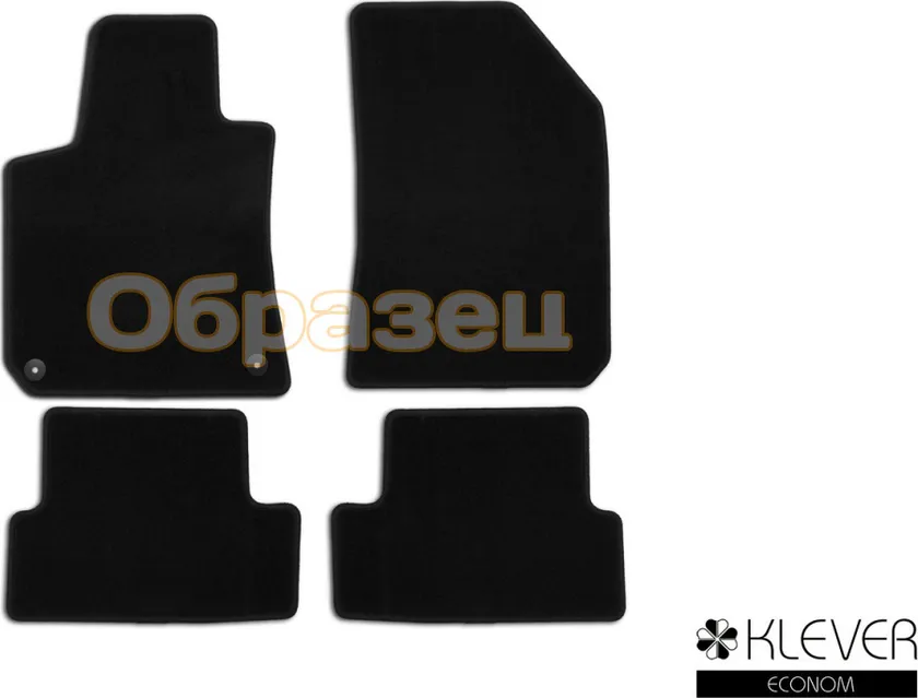 Коврики Klever Econom для салона Nissan Qashqai I 2007-2013