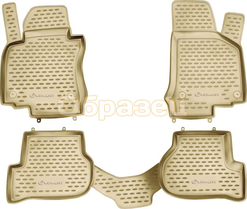 Коврики Element для салона Mitsubishi Pajero IV 2006-2020