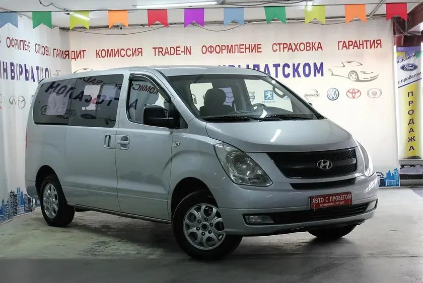 Дефлекторы Cobra Tuning для передних окон Hyundai H1 Grand Starex 2007-2020