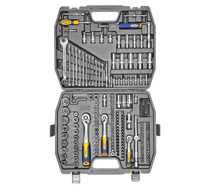 Набор инструмента KRAFT KT 700684 (218 предметов)