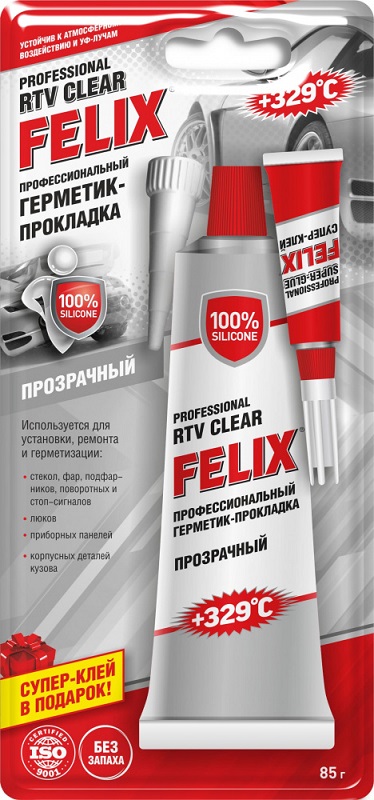 Герметик-прокладка Felix 411040058,прозрачный