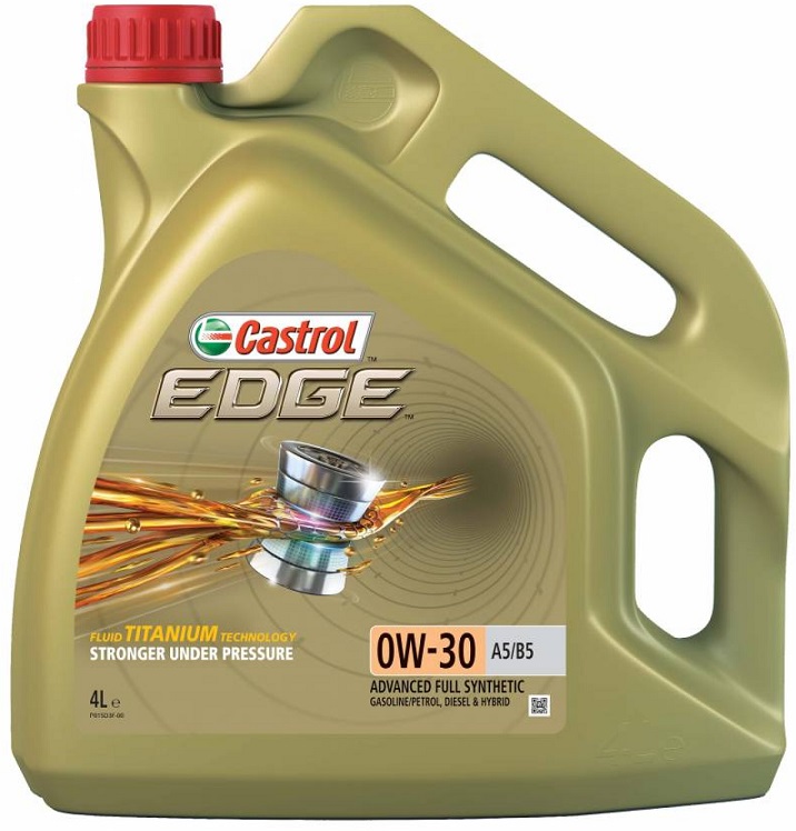 Масло моторное синтетическое Castrol 156E3F EDGE A5/B5 Titanium FST 0W-30, 4л