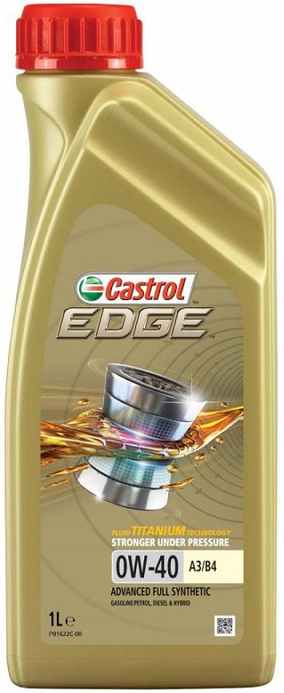 Масло моторное синтетическое Castrol 156E8B EDGE A3/B4 TITANIUM FST 0W-40, 1л