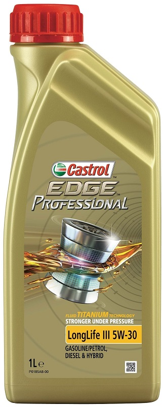 Масло моторное синтетическое Castrol 157AD6 EDGE Professional LL III Titanium FST 5W-30, 1л