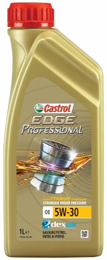 Масло моторное синтетическое Castrol 15802F EDGE Professional OE Titanium FST 5W-30, 1л