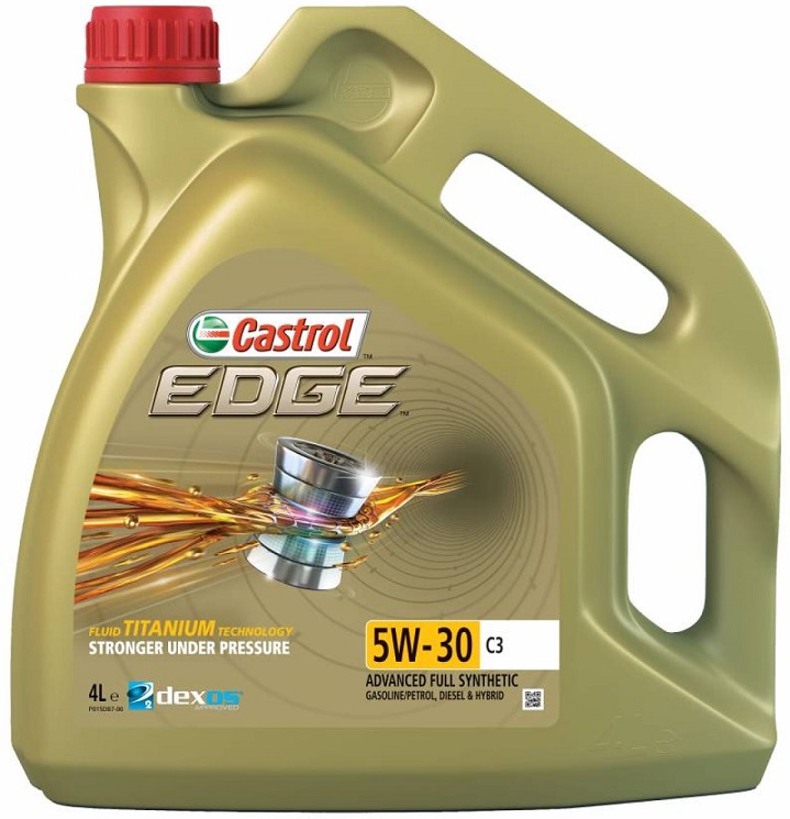 Масло моторное синтетическое Castrol 15A568 EDGE C3 5W-30, 4л