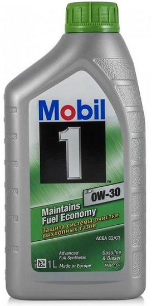 Масло моторное синтетическое Mobil 153753 1 ESP 0W-30, 1л