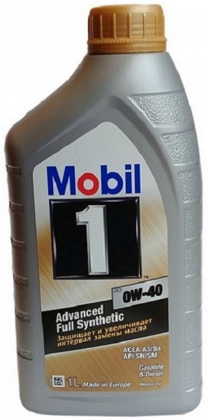 Масло моторное синтетическое Mobil 153691 1 FS 0W-40, 1л